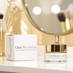 Idratazione profonda, azione antiage e luminosità naturale in una crema con Oro 23 carati, Acido Ialuronico e Coenzima Q10.