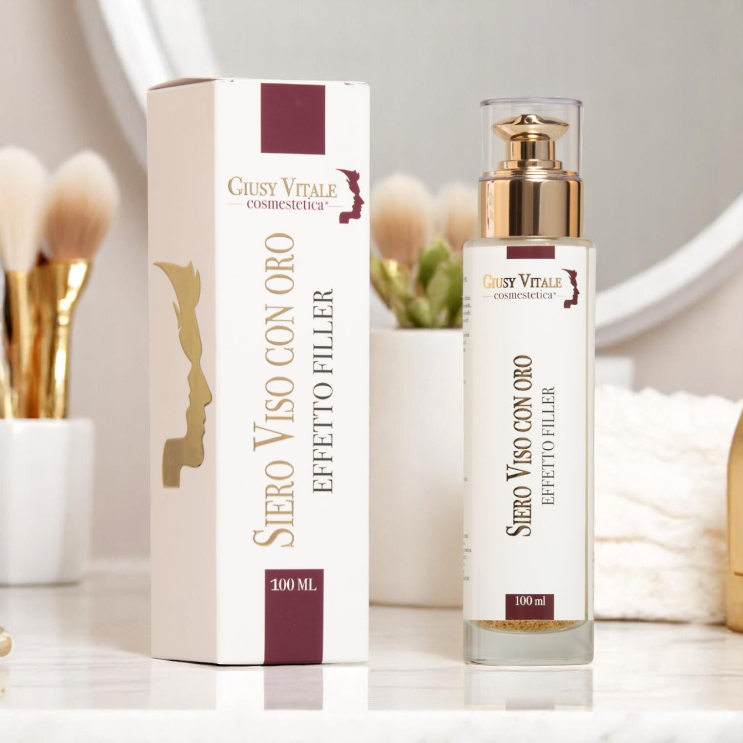 Scopri il nostro Siero Viso Idratante con Oro 23k e acido ialuronico: idratazione intensa, azione antiage e pelle luminosa.