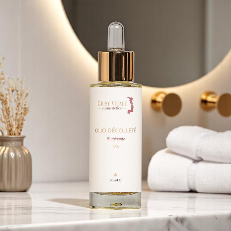Olio Secco Illuminate con Oro 24kt - Nutriente per viso e décolleté