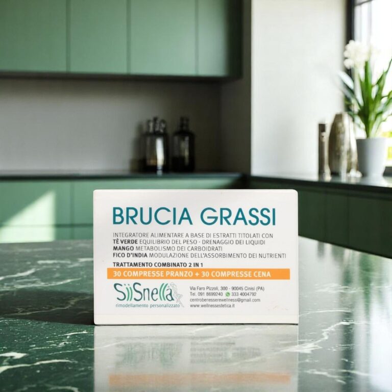 Brucia Grassi Integratore 2 in 1 - Dimagrimento e Drenaggio