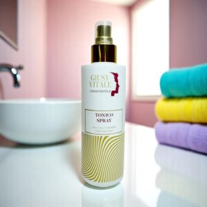 Tonico viso naturale per idratare, rinfrescare e preparare la pelle a creme e sieri. Ideale anche su corpo e gambe. Perfetto in estate.
