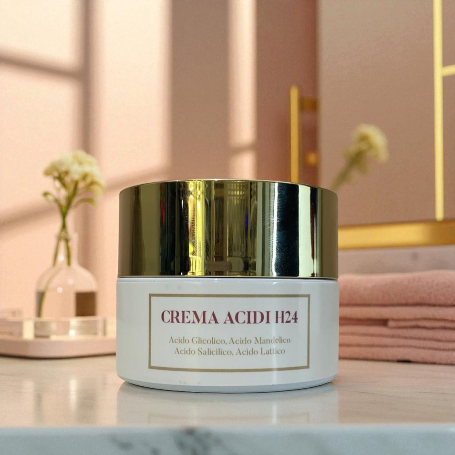Crema Acidi H24 – Crema viso idratante e anti-discromie